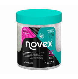 Novex Gelatina Santo Black Poderoso 1kg