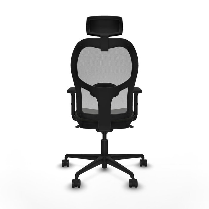 Piqueras y Crespo Chaise de Bureau Jorquera avec Appui-tête Noir