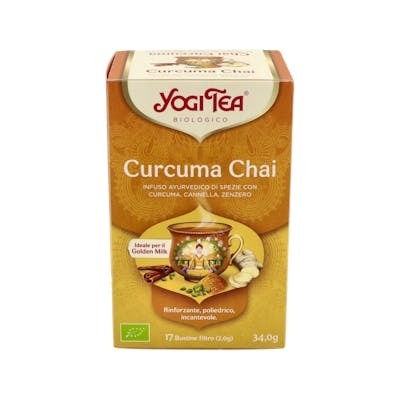 YOGI TEA Infusion Chai Cúrcuma 17 sachets