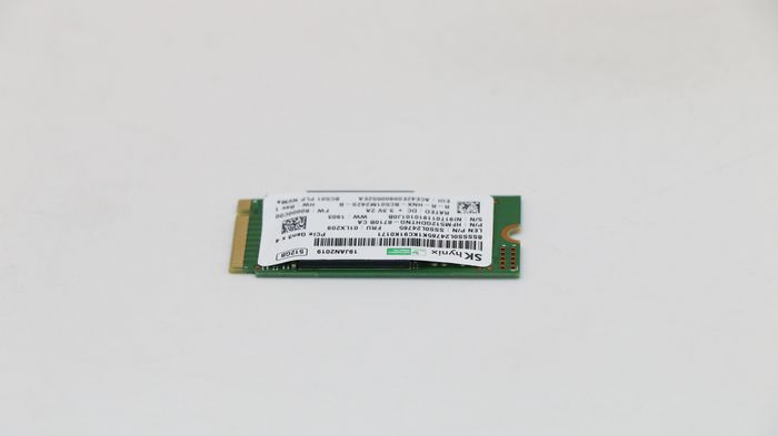 Lenovo SSD M.2 PCIe NVMe 512 Go SK Hynix BC501-PLP