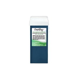 Depilflax Cire dépilatoire Roll-On bleue 110 g - Transparente, fluide, forte arrachage, pour toutes zones même sensibles, sans sensation de chaleur