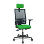 Piqueras y Crespo Bormate - Chaise de bureau ergonomique Vert et Noir