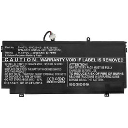 CoreParts Batterie pour HP 56,60Wh 11,55V 4900mAh Noir avec câble de 2,4 cm