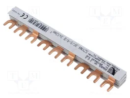 PAWBOL Rail de connexion 3 pôles 12mm2 80A 400V fourchette
