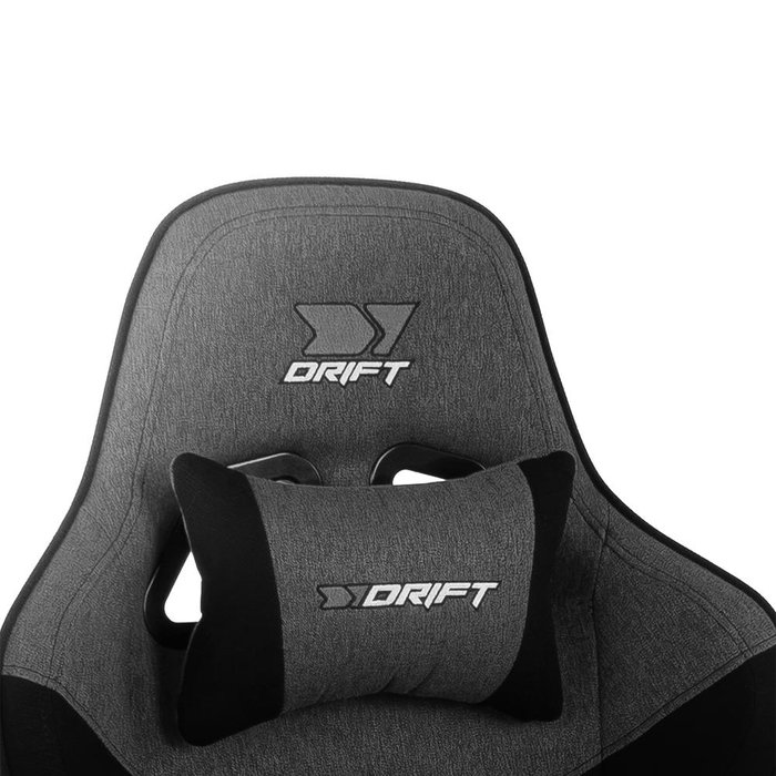 Drift DR90 XXL Silla gaming gris/noir