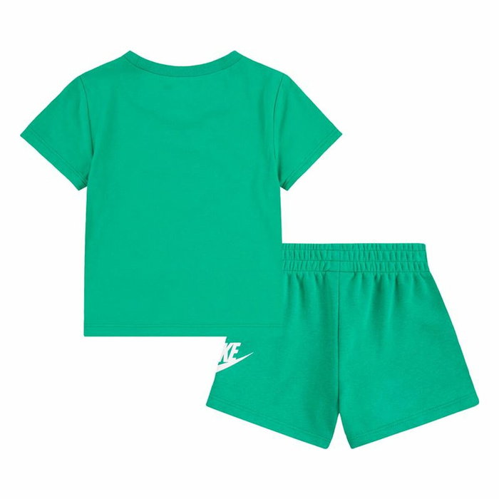 Ensemble de Sport pour Bébé Nike Nike Club Vert Multicouleur Aigue marine