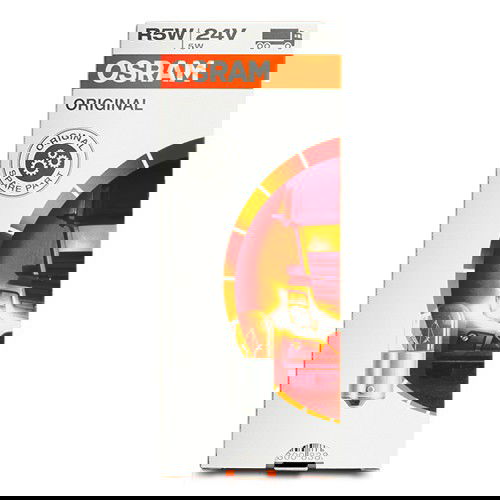 Osram 5627 BA15S 24 V 5 W Ampoule R5 W Lumières de Position et de Stationnement