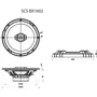 Sencor SCS BX1602 Haut-parleurs coaxiaux 6,5 pouces