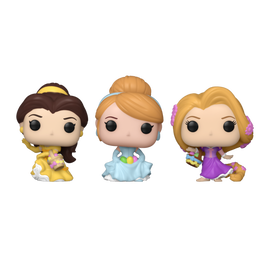 FUNKO Blister 3 figurines Pocket POP! Disney Princesses Pâques