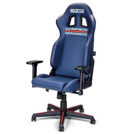 Sparco Martini Racing S00998SPMR Chaise Gaming-Office Réglable Accoudoirs 2D Anti-chute