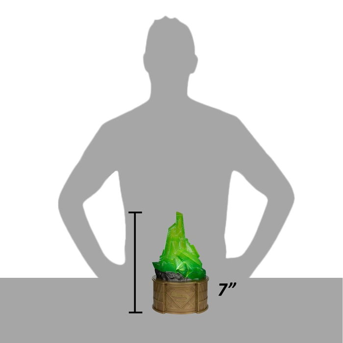 Superman DC Direct réplique 1/1 Kryptonite Display (Gold Label) 18 cm