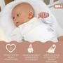 Beaba Cocoonababy Lin naturel avec drap