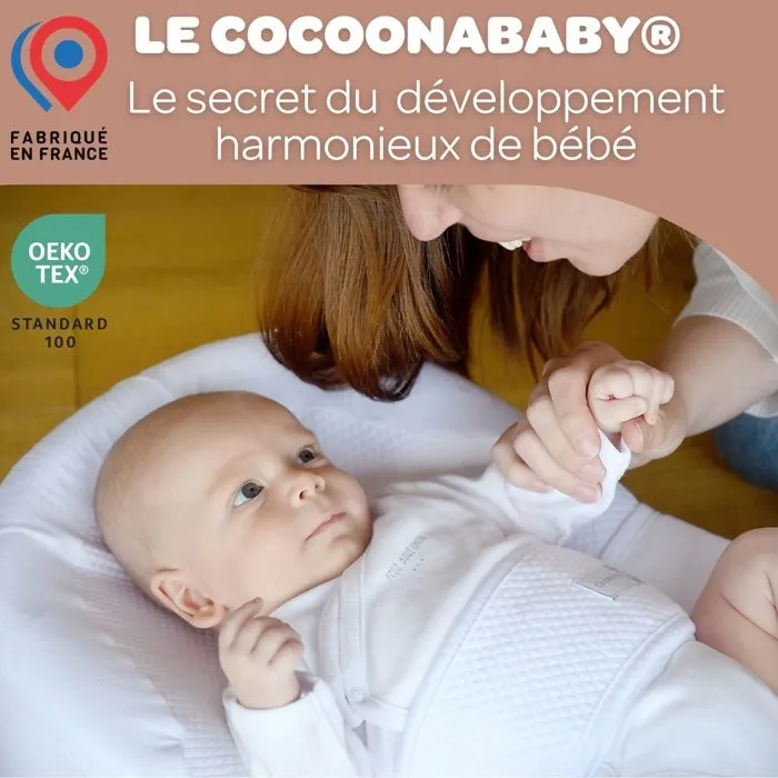 Beaba Cocoonababy Lin naturel avec drap