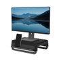 Fellowes Breyta Support pour Moniteur Noir Gris Ajustable en Hauteur Capacité 15 kg Portable avec Poignée