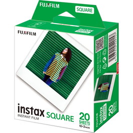 Fujifilm instax SQUARE Film blanc Doppelpack (2x10) ISO 800