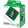 Fujifilm instax SQUARE Film Blanc - Pack Double (2x10)