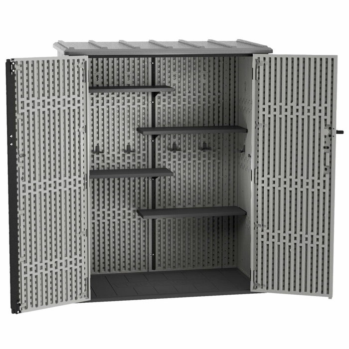 Lifetime Meubles de rangement Gris 143 x 174 x 74 cm
