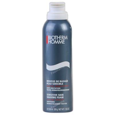 Biotherm Rasage Précis Foam Mousse à Raser pour Peaux Sensibles Homme 200 ml