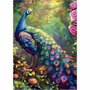 Educa Puzzle Jardin de Paons 1000 Pièces