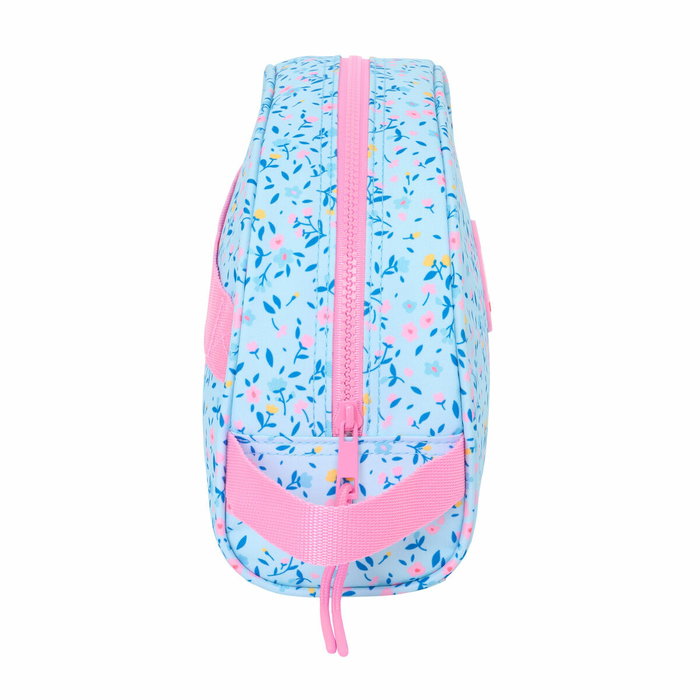 Nécessaire de Voyage Vicky Martín Berrocal Paraíso Rose Bleu clair 28 x 18 x 10 cm Nécessaire de Voyage Vicky Martín Berrocal Paraíso Rose Bleu clair 28 x 18 x 10 cm