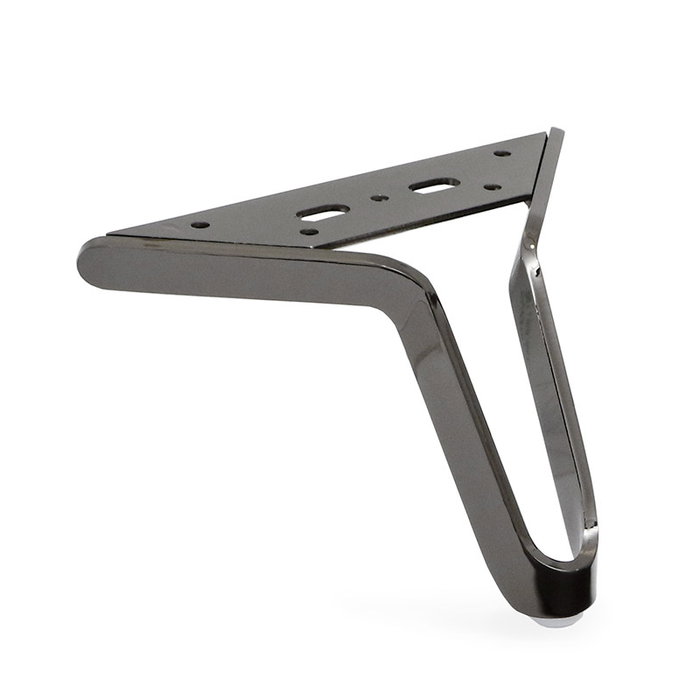 Q&Q Piètement Métal Vintage H 120 mm Niquel Oscuro pour Canapé et Meuble Q&Q Piètement Métal Vintage H 120 mm Niquel Oscuro pour Canapé et Meuble