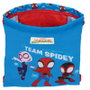 Sac à dos serré par des ficelles Spider-Man Bleu Rouge 26 x 34 x 1 cm