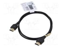 GOOBAY Câble HDMI 1m noir High Speed + Ethernet
