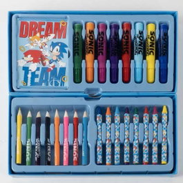 Cerdá Set Coloreable Maletín Sonic Bleu