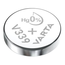 Varta V339 SR614SW Pile bouton oxyde d'argent 1,55 V 12 mAh Ø6,8 x 1,45 mm