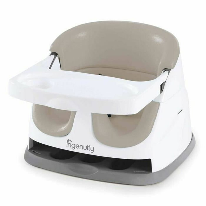 Ingenuity Baby Base Compact - Réhausseur 2-en-1 Cachemire Ingenuity Baby Base Compact - Réhausseur 2-en-1 Cachemire