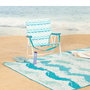 Serviette de plage Aktive PEVA 200 x 1 x 150 cm (6 Unités)