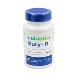 COBAS EUBIOTICS BUTY-D (Acide Butyrique, Vitamine D3) 60 capsules