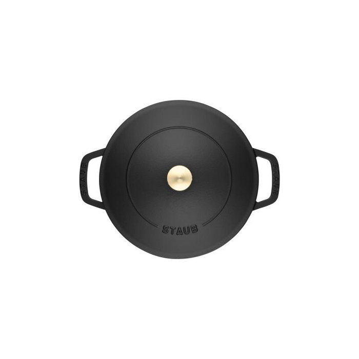 Staub Rôtière ronde Chistera 28 cm noir - Référence 40511-472-0 / 405114720