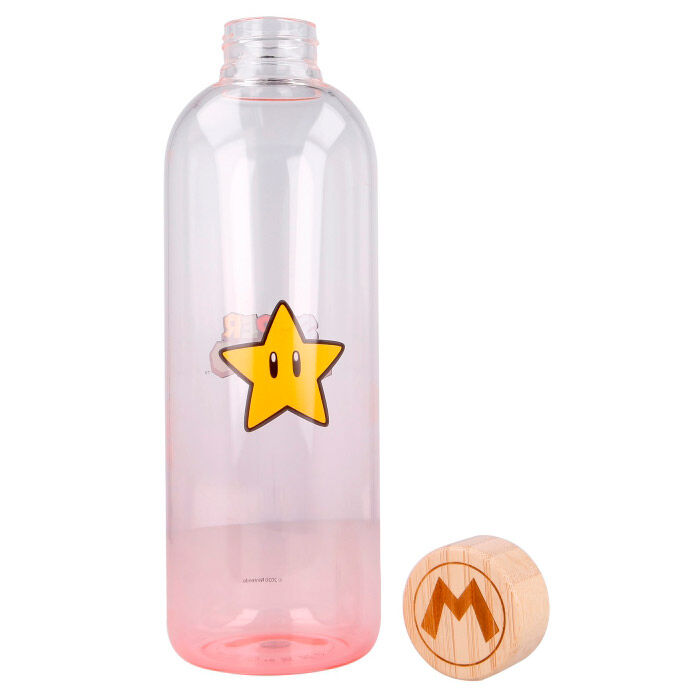 STOR Bouteille en verre Super Mario Bros Nintendo - 1030 ml - Dans son coffret cadeau