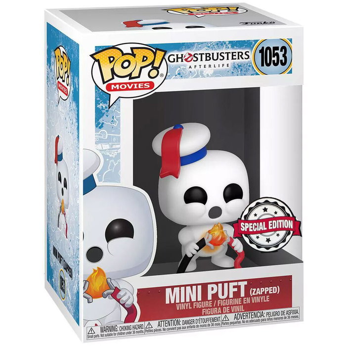 FUNKO Figura POP Ghostbusters Afterlife Mini Puft Zapped exclusive