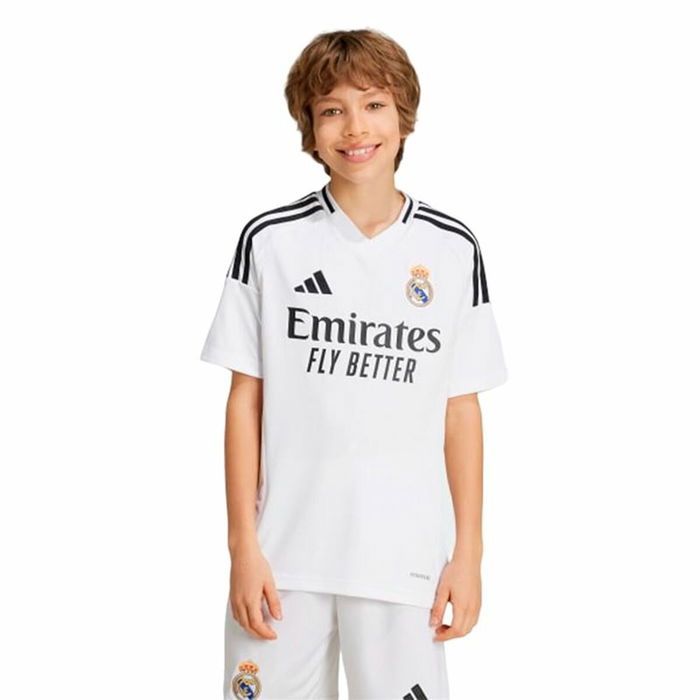 T-shirt de foot Adidas Real Madrid 24/25 Blanc