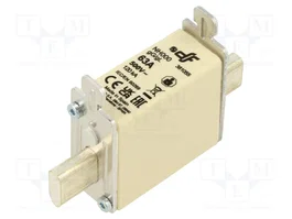 DF ELECTRIC Fusible NH000 céramique 63A 500VAC 250VDC gG