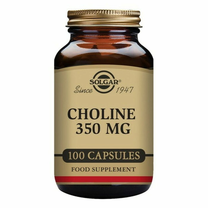 Solgar Choline 350 mg, 100 Gélules Végétales
