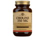 Solgar Choline 350 mg, 100 Gélules Végétales