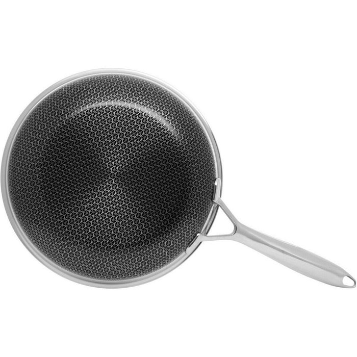 Kohersen Poêle 71107 Argentée en Acier Inoxydable et Aluminium Ø 24 cm