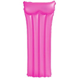Intex Colchoneta 4 tubes couleurs néon 183x76 cm - Modèles en assortiment