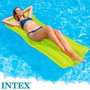 Intex Colchoneta 4 tubes couleurs néon 183x76 cm - Modèles en assortiment