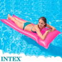 Intex Colchoneta 4 tubes couleurs néon 183x76 cm - Modèles en assortiment
