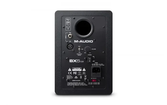 M-Audio Bx5 D3 - Enceinte de monitoring bidirectionnelle, 5 pouces, Kevlar, 100W, 110dB SPL