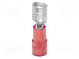 PHOENIX CONTACT C-SCFI 1,5/4,8X0,8 Connecteur plat rouge isolé