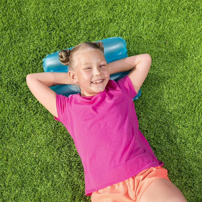 Bestway 52127 Coussin Gonflable PVC Assorti 38x25x5 cm pour Enfants +3 Ans Jardin