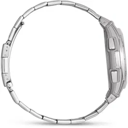 Casio Waveceptor - Montre Homme Sport Quartz en Titane Gris avec Synchronisation Radio - Montre à Quartz Sportive et Élégante