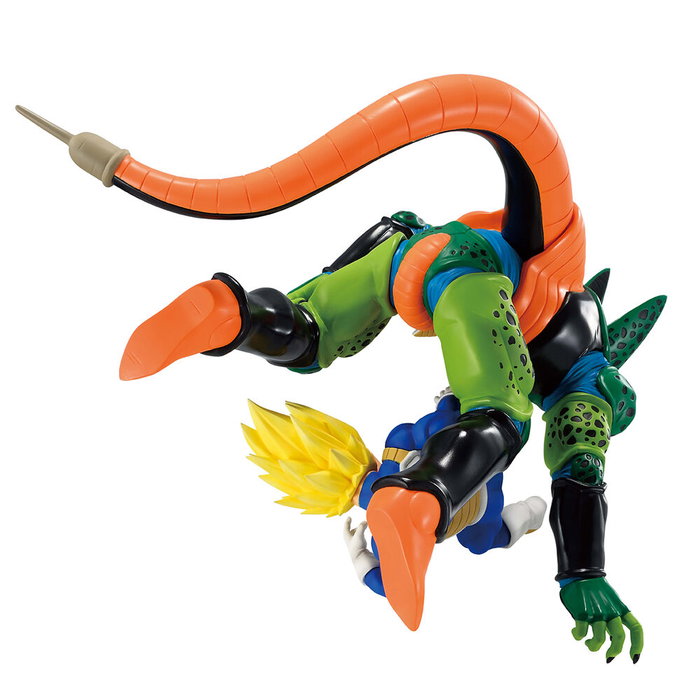 BANPRESTO Figurine Ichibansho Dragon Ball - Vegeta vs Cell Dragon History II, Hauteur 17 cm, Collection, +15 ans BANPRESTO Figurine Ichibansho Dragon Ball - Vegeta vs Cell Dragon History II, Hauteur 17 cm, Collection, +15 ans