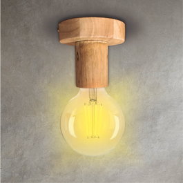 GSC Evolution Foco de techo Serie Jokela E27 Madera