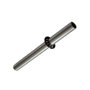 Edm Axe pour roue de brouette 235x19,5mm avec 2 rondelles